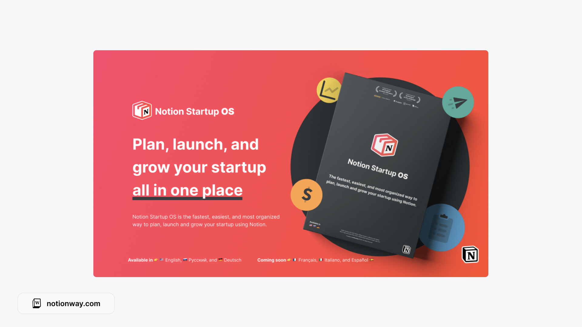 20+ Best Notion Startup Templates in 2024